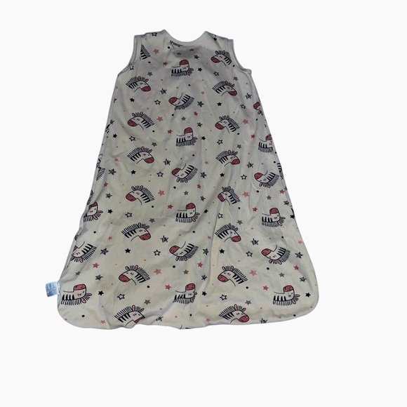 unnivoll Baby Sleep Sack xl 18 -24 Months 100% Cotton zebra print - Picture 2 of 3